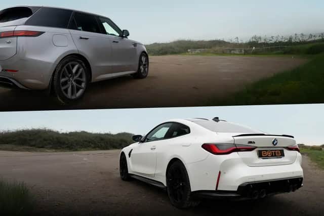 A BMW and a Range Rover would be the perfect pairing