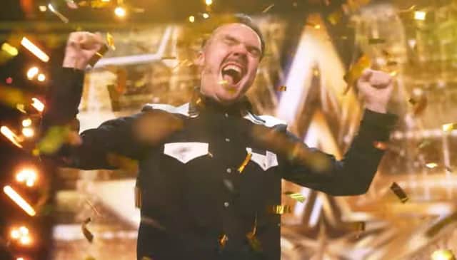 Leeds man Will Burns gets the golden buzzer on Britain's Got Talent.