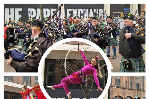 St Patrick's Day Parade in Belfast.