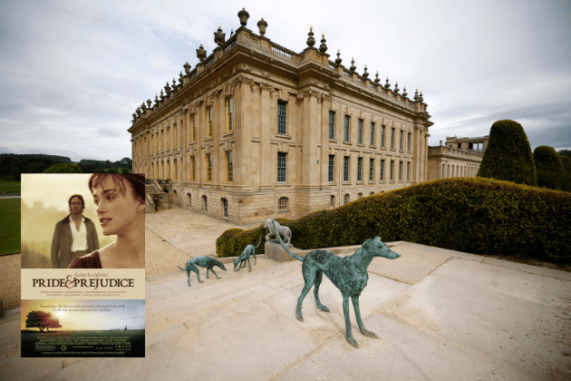 Fans of the 2005 version of Pride and Prejudice starring Keira Knightley will be familiar with the grounds of Chatsworth House.
