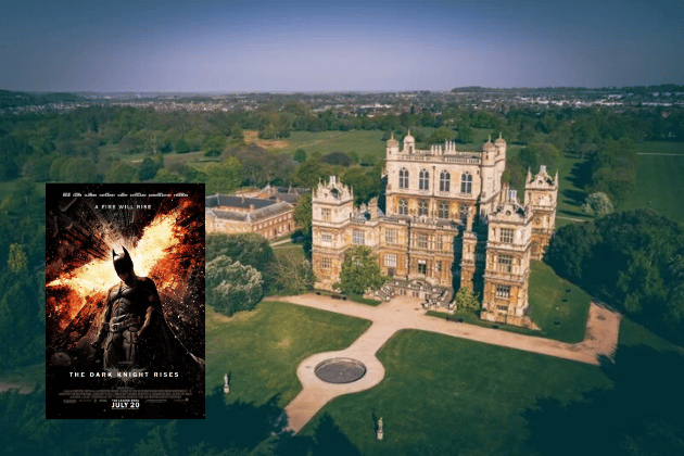 No need to travel to Gotham City, when Nottingham's Wollaton Hall played host to the cape crusader in The Dark Knight Rises.