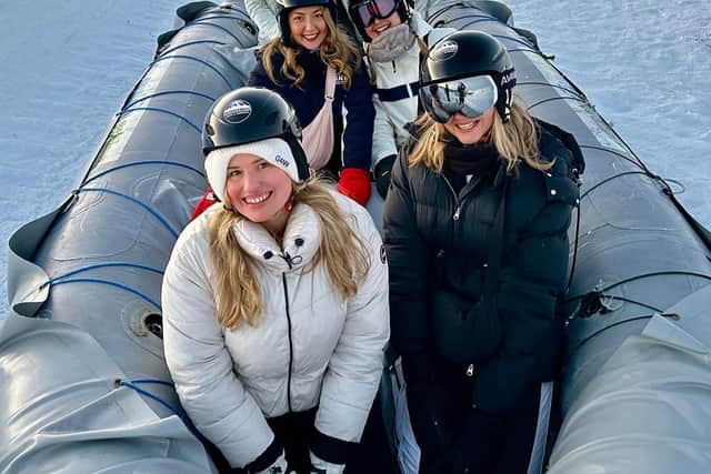 Snow Rafting. (Photo: Isabella Boneham)