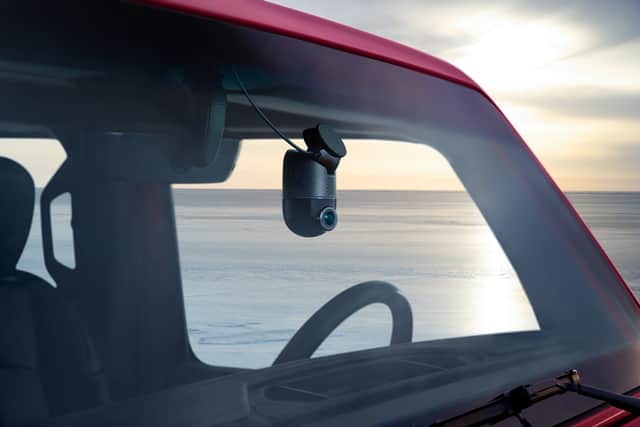 The parking guard is able to monitor a 360 degree area around your car