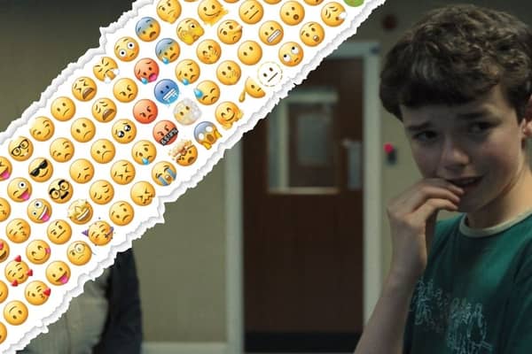 Emojis and the different understandings generations have of them is a key plot point in 'Adolescence'