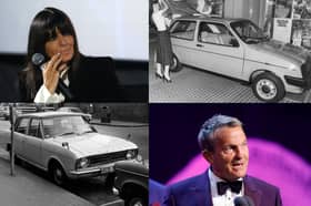 Celebrities have recalled the first cars they owned, including a Mini Metro and a Ford Cortina