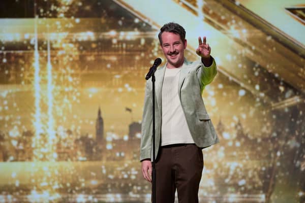 Singer Max Fox found himself in the audience at the Britain's Got Talent auditions before begging Simon Cowell for his chance to perform. 