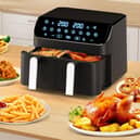 A nine-litre air fryer can cook enough to feed a family of eight