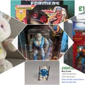 These are some of the most valuable toys from the 1980s, based on recent sold prices on eBay
