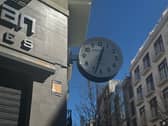 This clock eerily stopped at the time of the blackout - 12.33pm