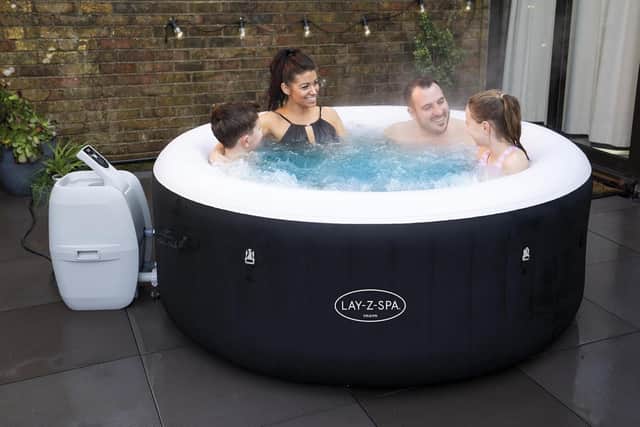 Less than £300 can get you and your family a new hot tub for the summer