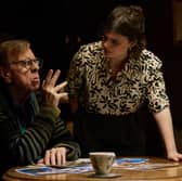 Timothy Spall and Gwyneth Keyworth starin Death Valley on BBC1