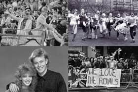 These were some of the most memorable moments in the 1980s, which united the nation