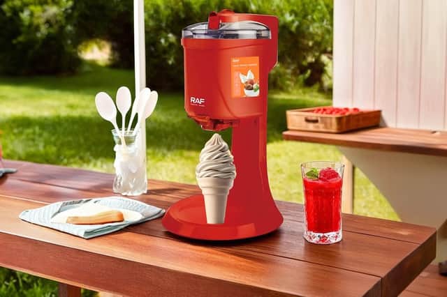The Mr Swirly All-in-One Ice Cream, Sorbet & Frozen Dessert Maker - less than £50 if you're quick!