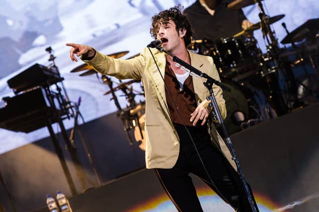 The 1975 headline Glastonbury day one