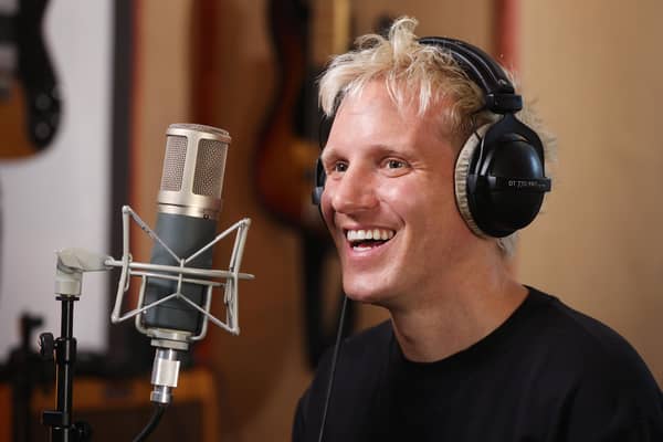 Jamie Laing records a new spoken word track titled Morning People