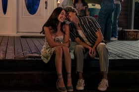 Belly (Lola Tung) and Jeremiah (Gavin Casalegno) in The Summer I Turned Pretty