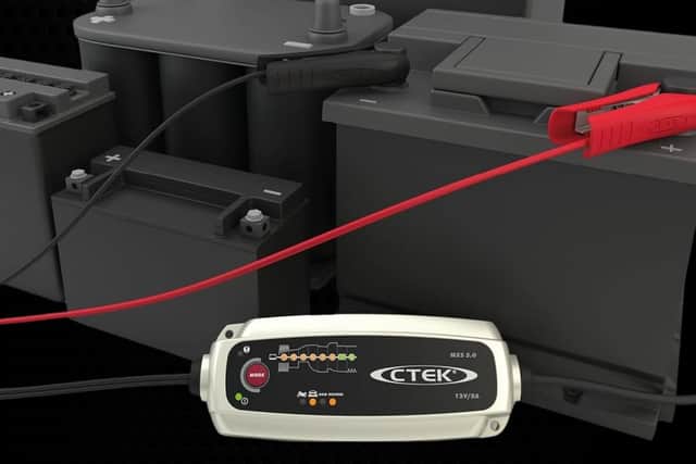 It's safe to use with all lead acid batteries, and also supports AGM batteries