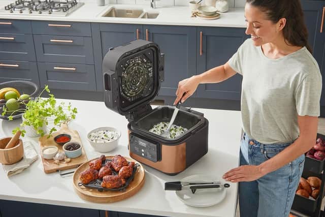 With 10 functions in one device, it's an incredibly versatile piece of kitchen hardware
