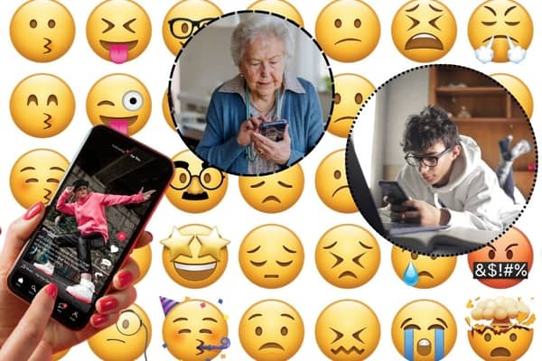 Younger users have created their own emoji-based slang, language experts say