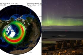Where you could see Northern lights tonight as Met Office forecasts enhanced auroral activity.
