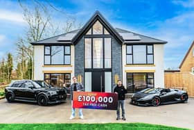This dream house could be yours for 19p - and you'll even get the cars with it