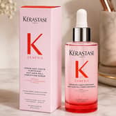 Kérastase Genesis Anti-Hair Fall Fortifying Serum is designed to strengthen weakened hair and reduce hair fall caused by breakage