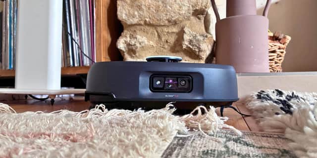 The Eufy Omni E35 coped well with most rugs, but particularly deep or shaggy pile proved more challenging and may need to be marked as a no-go zone.
