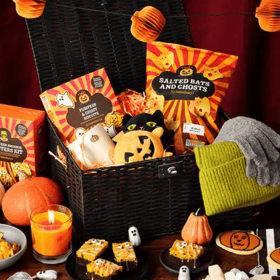 I’m making a Halloween boo basket this year and Sainsbury’s has everything I need 