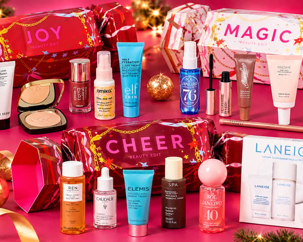 Have a cracking Christmas! Boots has launched three giant beauty crackers – Joy, Magic and Cheer – each costing £25 and packed with six beauty treats worth over £70.