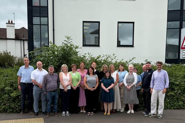 Photo caption: The Streets Hunter Sinton team, with Eamonn Devlin pictured far left.
