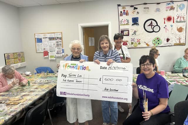 Asda Cookstown Community and Customer Champion with Tuesday Club Cookstown