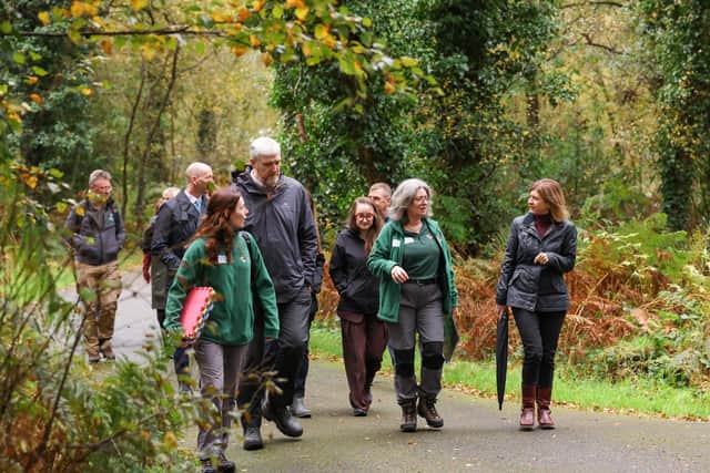 Finance Minister Visits Peatlands Park to Mark Start of Landmark PEAT+ Restoration Project