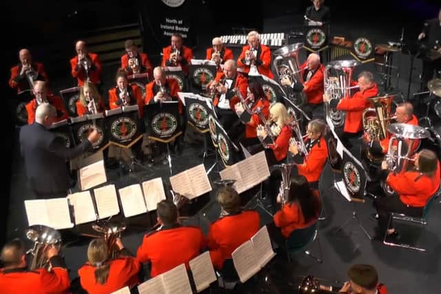 CWA Brass performing on stage