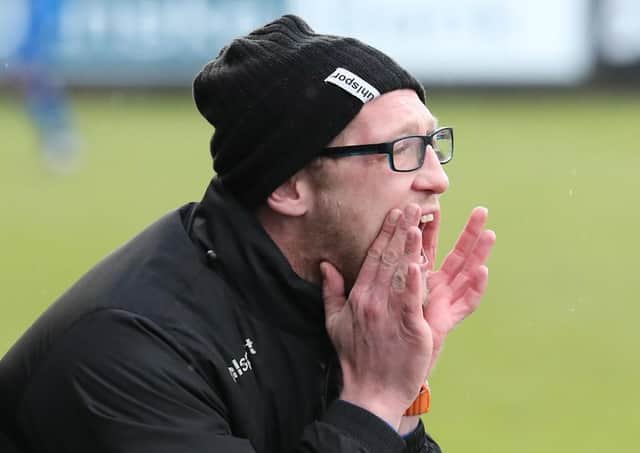 Dungannon Swifts boss Kris Lindsay