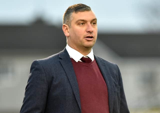 Portadown manager Matthew Tipton. Pic by Tony Hendron.