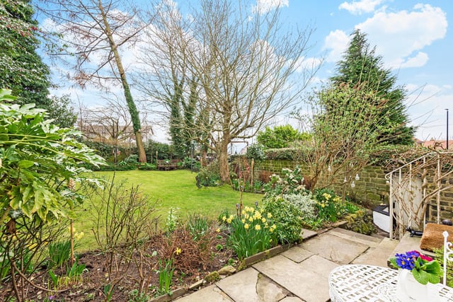 With a lawned garden, patio area and well stocked borders the garden is one of the many selling points for this spectacular home.