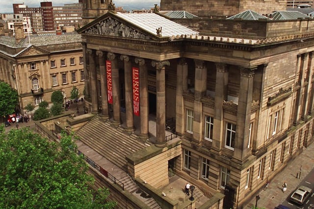 An unusual 1998 view of the Harris Museum and Art Gallery, right in the heart of Preston. One constant in the ever-changing face of Preston