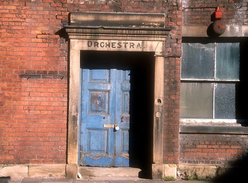 This evocative picture shows the orchestra entrance of the old Public Hall on Fleet Street, Preston. All that was left to remind you of some of the great bands and musicians who played there over the years - until it was demolished in 1990, when this picture was taken. Photograph by Beth Hayes, courtesy of the Preston Historical Society