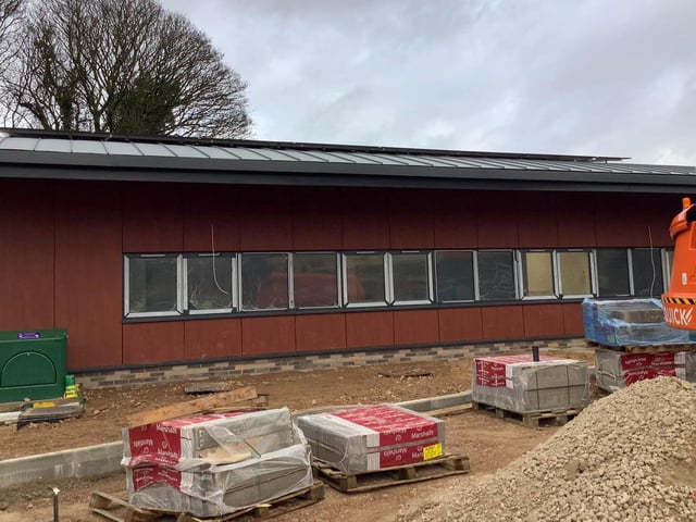 It is being built on the former site of St John’s Church Hall in Preston Road, which was demolished in early 2020