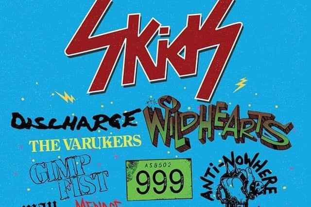 On March 26 - 27, Scarborough Spa will be welcoming the Scarborough Punk Festival! The event is headlined by late '70s punk band The Skids, and will see many other punk bands too.