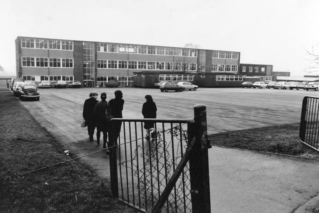 Parklands High School at Seacroft in February 1989.