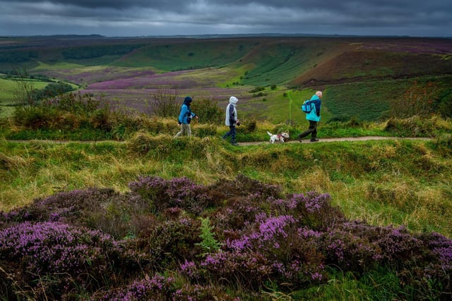 The Hole of Horcum, one of the most spectacular features in the North Yorkshire Moors National Park, is a huge natural amphitheatre 400 feet deep and more than half a mile across