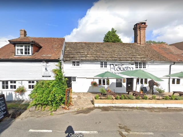 The Plough and Attic Rooms.
High Street, Rusper RH12 4PX.
A 4 star rating on Trip Advisor with one reviewer calling it a "Great British Pub".
Photo from Google Maps street view.