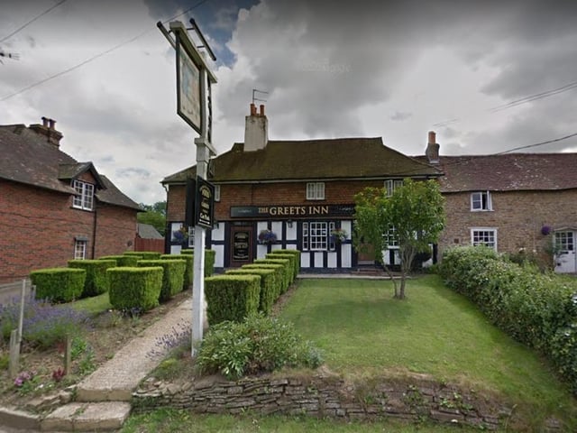 The Greets Inn.47 Friday Street Warnham, Horsham RH12 3QY.A 4.5 star rating from Trip Advisor with one reviewer calling it "first class".Photo from Google Maps street view.