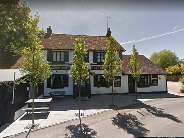 The Lamb Inn.
Lambs Green, Rusper RH12 4RG.
A 4.5 star rating on Trip Advisor with one reviewer writing "Outstanding roast dinner!!"
Photo from Google Maps street view.