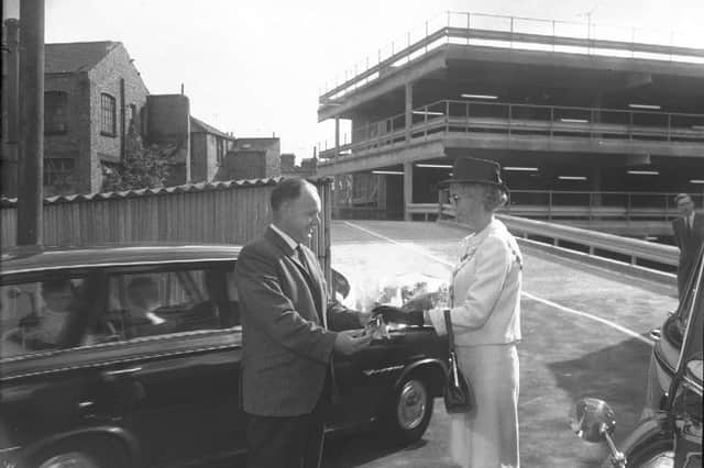 Our caption from the time is not clear, but we think this was the opening of the St Michael's car park in 1967. Feel free to tell us otherwise!