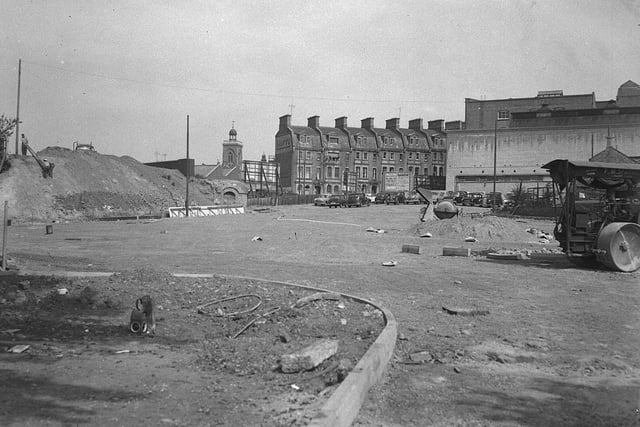 St John's car park in 1961