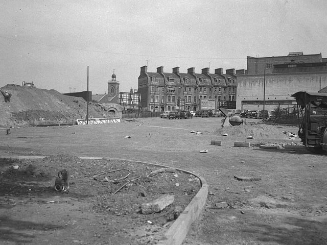 St John's car park in 1961