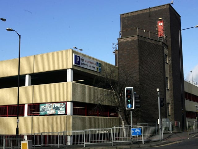 Mayorhold car park in 2011