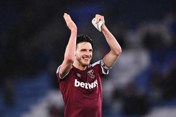 Hammers skipper Declan Rice is their most valuable player by some way at £67.5m